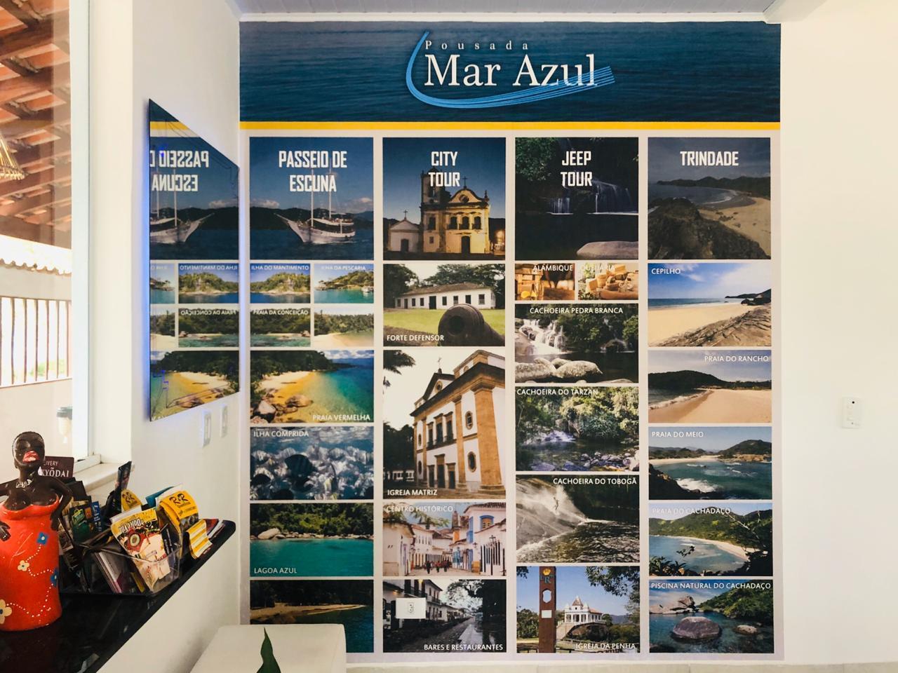 Pousada Mar Azul 帕拉蒂 外观 照片